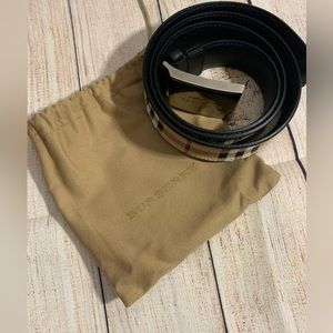 Authentic Burberry men’s belt